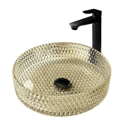 Раковина Abber Glas AK2301GG, 40 х 40 см, накладная,...