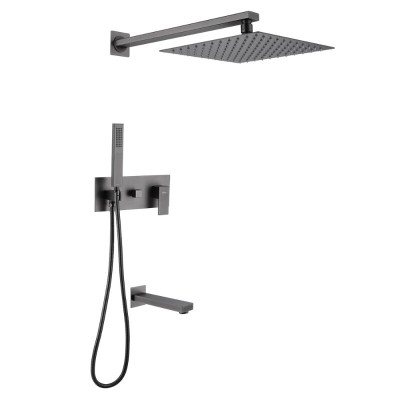 Душевая система Abber Daheim AF8217NG, цвет никель