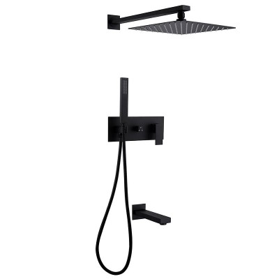 Душевая система Abber Daheim AF8217B, излив, верхний...