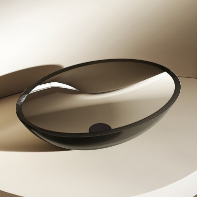 Раковина Abber Kristall AT2802Onyx, 50 х 35 см, накл...