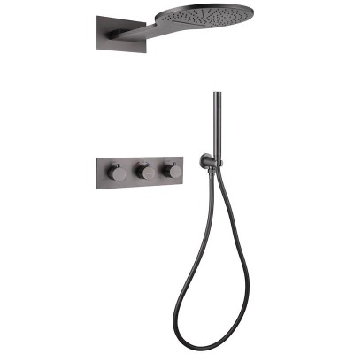 Душевая система Abber Wasser Kreis AF8151NG, термост...