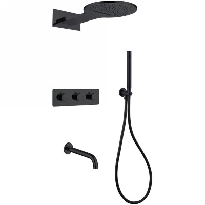 Душевая система Abber Wasser Kreis AF8150B, термоста...