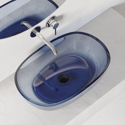 Раковина Abber Kristall AT2805Saphir, 60 х 40 см, на...