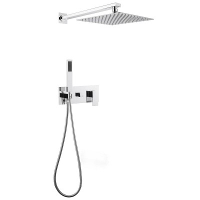 Душевая система Abber Daheim, верхний душ, душевая л...