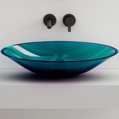 Раковина Abber Kristall AT2812Aquamarin, 54 см, накл...