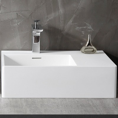 Раковина Abber Stein L/R 56 см, донный клапан, искус...