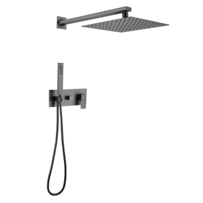 Душевая система Abber Daheim AF8218NG, цвет никель