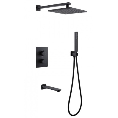 Душевая система Abber Weiss Insel AF8050B, термостат...