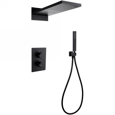 Душевая система Abber Weiss Insel AF8052B, термостат...