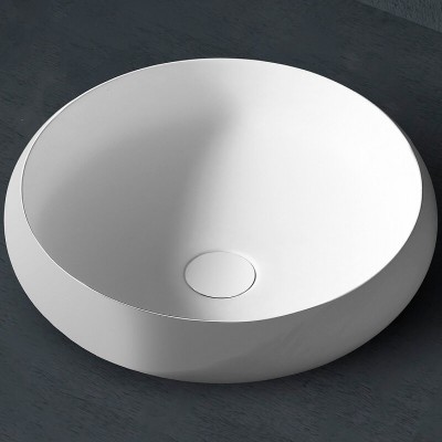 Раковина Abber Stein AS2613, 40 см, накладная, искус...