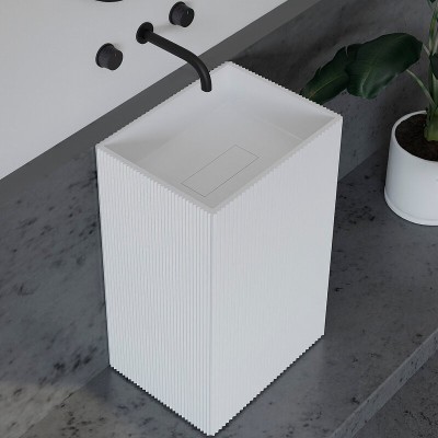 Раковина Abber Stein AS2503-H, 50 см, напольная, цве...