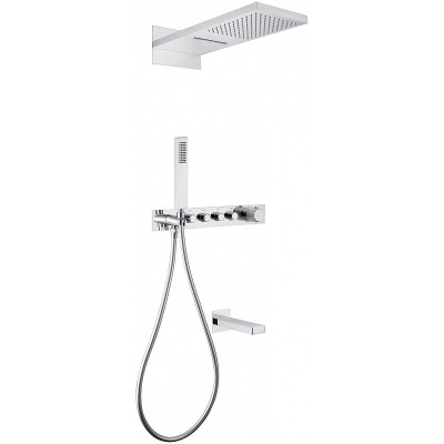 Душевая система Abber Rund AF8753, термостатическая,...