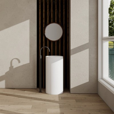 Раковина Abber Stein AS2516, 40 см, искусственный ка...