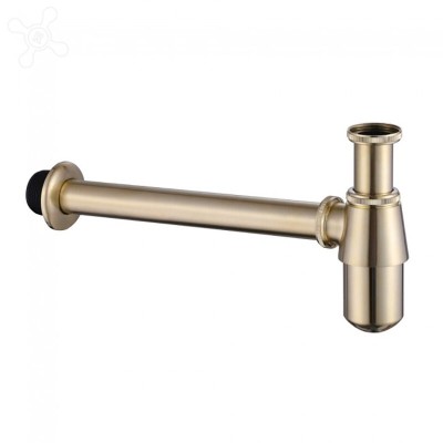 Сифон для раковины Abber, цвет золото матовое, AF0032G