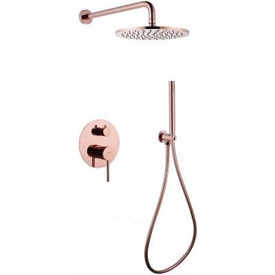 Душевая система Abber Wasser Kreis AF8118RG, цвет ро...