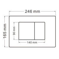 Инсталляция с унитазом Abber Bequem AC1100-AC0105-AC0120, сиденье микролифт, клавиша смыва хром, белый, комплект