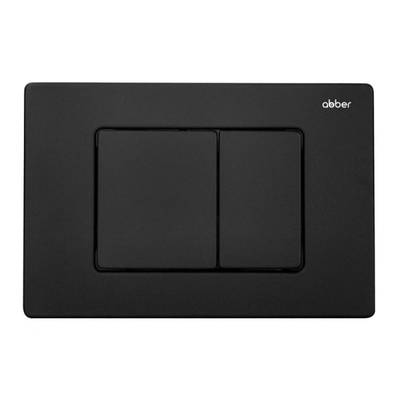 Инсталляция с унитазом Abber Bequem AC1100MB-AC0105-AC0120MB, сиденье микролифт, клавиша смыва черный матовый, черный матовый, комплект