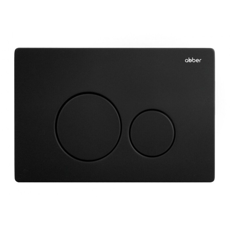 Инсталляция с унитазом Abber Bequem AC1100MB-AC0105-AC0121MB, сиденье микролифт, клавиша смыва черный матовый, черный матовый, комплект