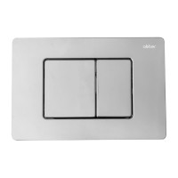 Инсталляция с унитазом Abber Bequem AC1100T-AC0105-AC0120, сиденье микролифт, смыв Торнадо, клавиша смыва хром, белый, комплект