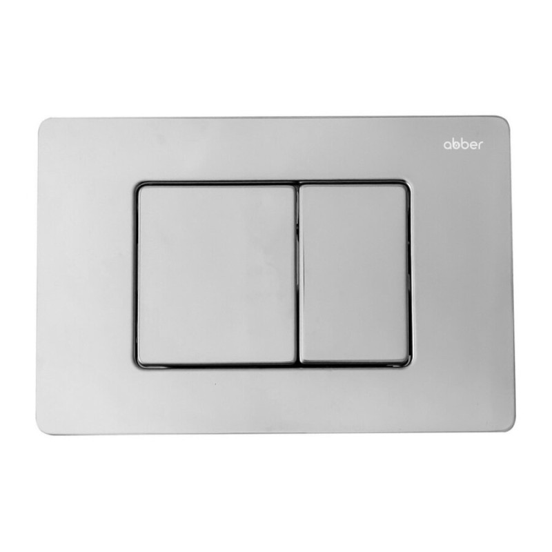Инсталляция с унитазом Abber Bequem AC1100T-AC0105-AC0120, сиденье микролифт, смыв Торнадо, клавиша смыва хром, белый, комплект