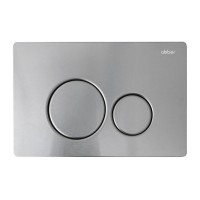 Инсталляция с унитазом Abber Bequem AC1100T-AC0105-AC0121MCH, сиденье микролифт, смыв Торнадо, клавиша смыва хром матовый, белый, комплект