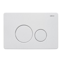 Инсталляция с унитазом Abber Bequem AC1100T-AC0105-AC0121MW, сиденье микролифт, смыв Торнадо, клавиша смыва белый матовый, белый, комплект