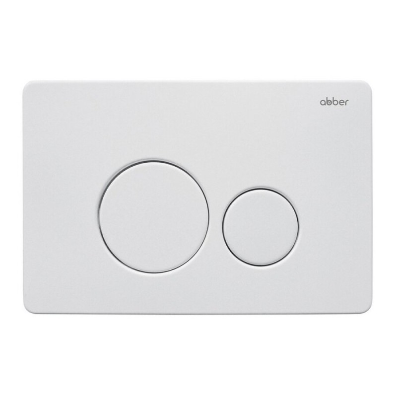 Инсталляция с унитазом Abber Bequem AC1100T-AC0105-AC0121MW, сиденье микролифт, смыв Торнадо, клавиша смыва белый матовый, белый, комплект