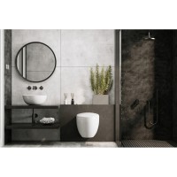 Подвесной унитаз Abber Bequem AC1107P, с импульсным смывом, крышка-сиденье микролифт, белый
