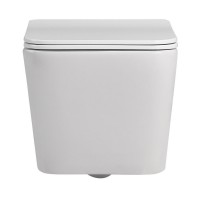 Инсталляция с унитазом Abber Rechteck AC1201-AC0105-AC0121MW, сиденье микролифт, клавиша смыва белый матовый, белый, комплект