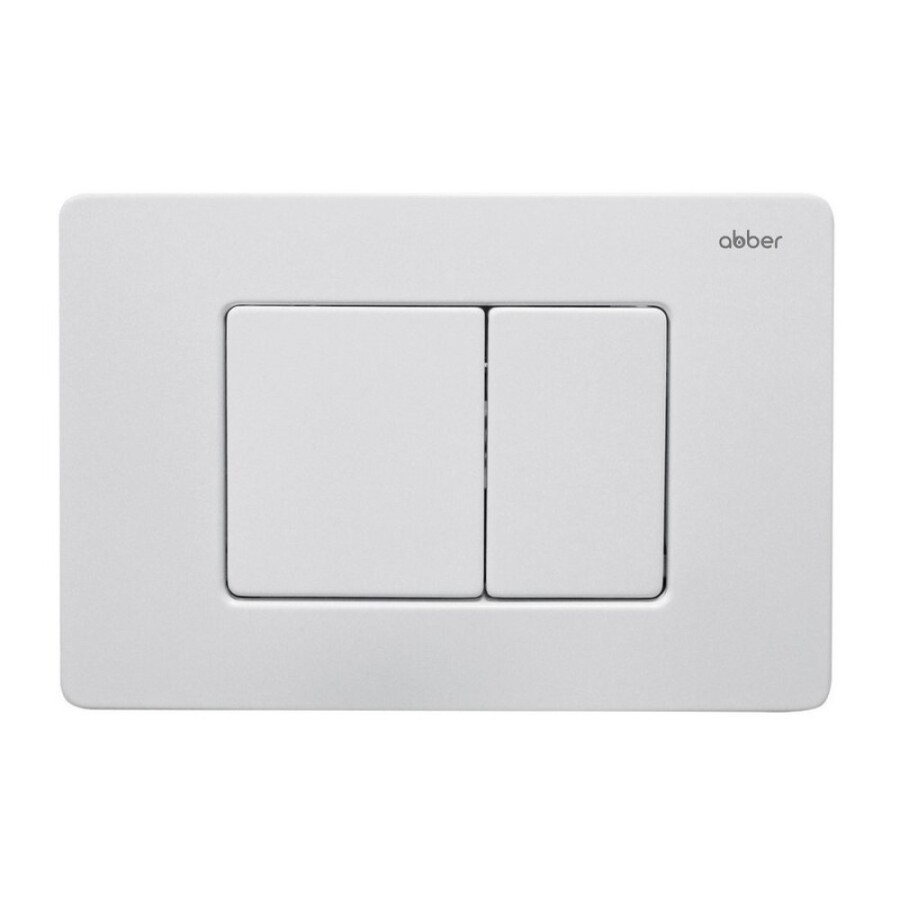 Инсталляция с унитазом Abber Rechteck AC1201MB-AC0105-AC0120MW, сиденье микролифт, клавиша смыва белый матовый, черный матовый, комплект