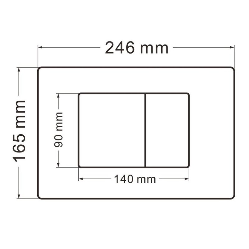 Инсталляция с унитазом Abber Rechteck AC1201MB-AC0105-AC0120NG, сиденье микролифт, клавиша смыва никель, черный матовый, комплект