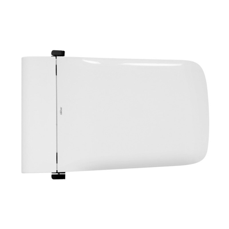 Электронный унитаз с инсталляцией Abber Rechteck AC1215S-AC0101P2, сиденье микролифт, смыв импульсный, белый