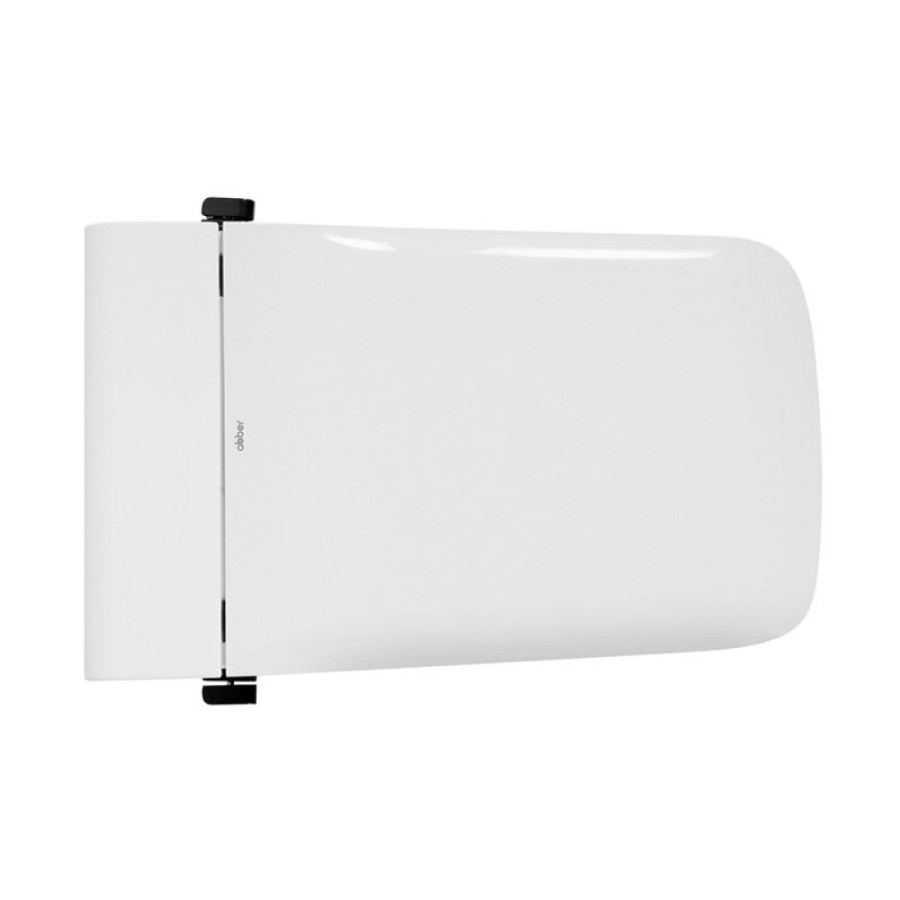 Электронный унитаз с инсталляцией Abber Rechteck AC1215S-AC0101P2, сиденье микролифт, смыв импульсный, белый