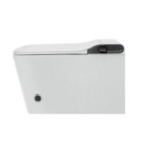 Электронный унитаз с инсталляцией Abber Rechteck AC1215S-AC0101P2, сиденье микролифт, смыв импульсный, белый