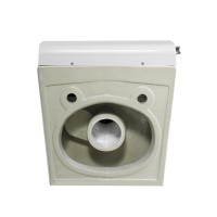 Электронный унитаз с инсталляцией Abber Rechteck AC1215S-AC0101P2, сиденье микролифт, смыв импульсный, белый