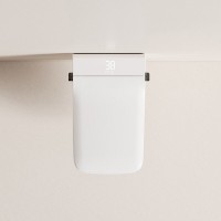 Электронный унитаз с инсталляцией Abber Rechteck AC1215S-AC0101P2, сиденье микролифт, смыв импульсный, белый