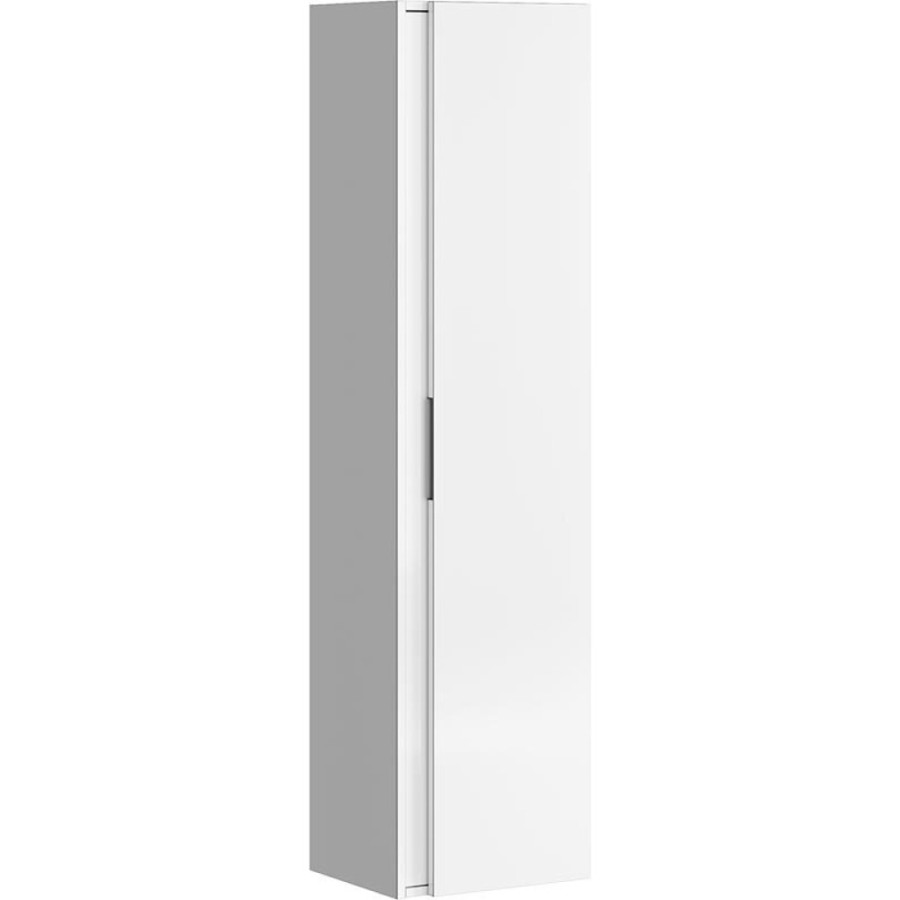Пенал Aqwella Accent 35 см, подвесной, белый, универсальный, ACC0535W