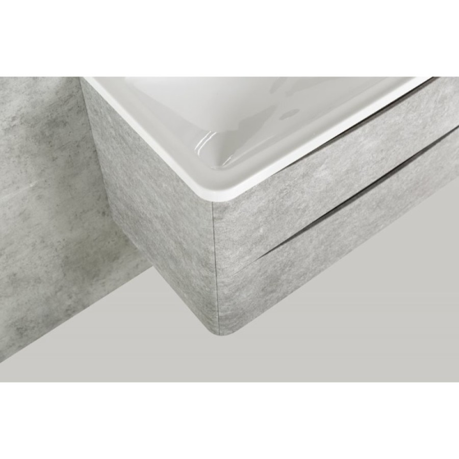 Тумба под раковину BelBagno Acqua-1000 ACQUA-1000-2C-SO-CVG искусственный камень, цвет серый