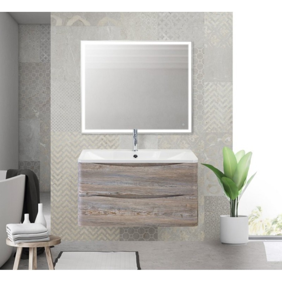 Тумба под раковину BelBagno Acqua-1000 ACQUA-1000-2C-SO-PS искусственный камень, цвет серый