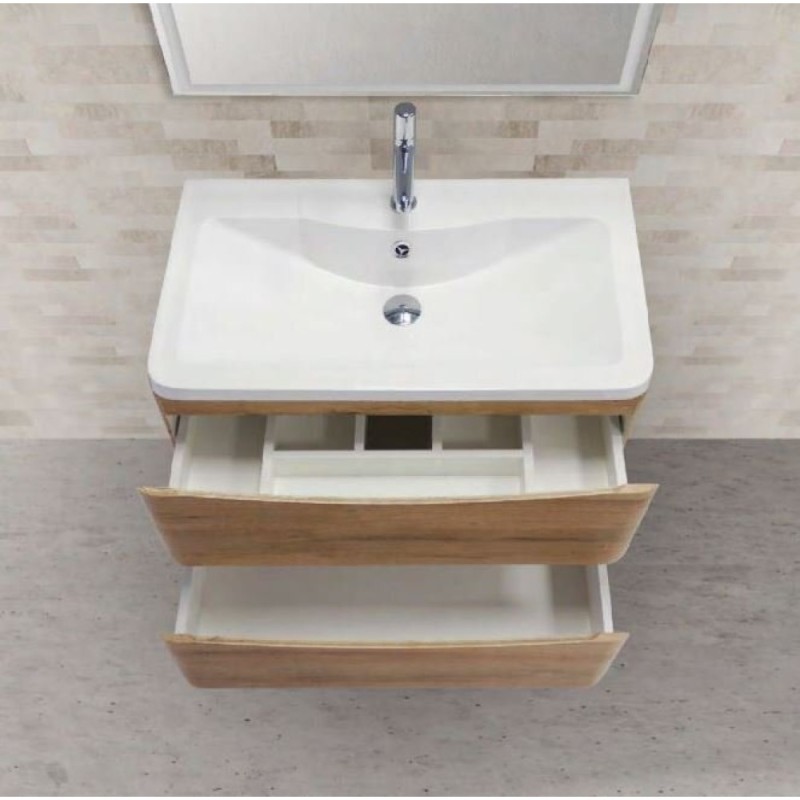 Тумба под раковину BelBagno Acqua-1000 ACQUA-1000-2C-SO-RR искусственный камень, цвет бежевый