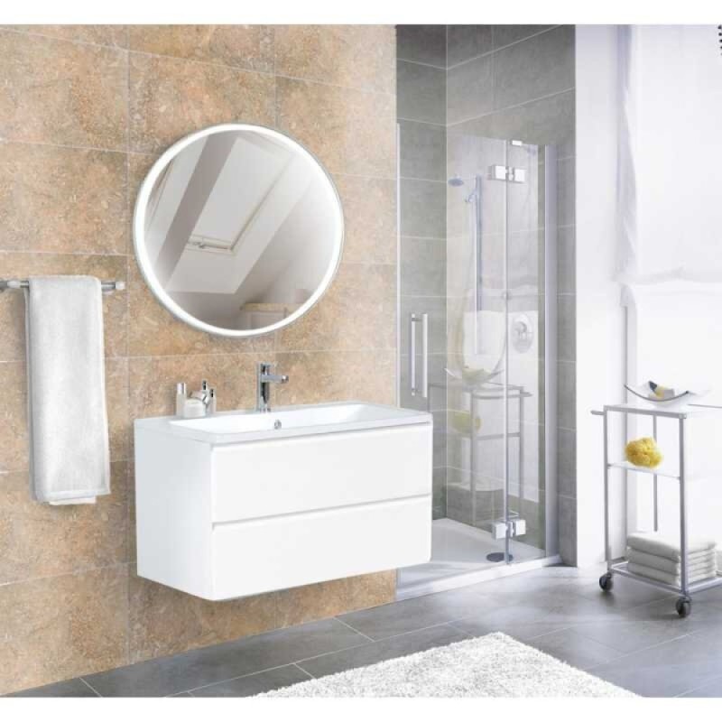 Тумба под раковину BelBagno Acqua ACQUA-1200-2C-SO-BL 120 см, подвесная, цвет белый глянцевый (bianco lucido)