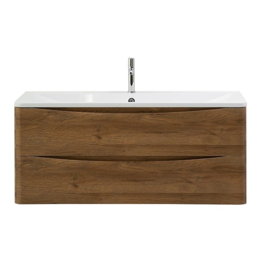 Тумба под раковину BelBagno Acqua 120 см, подвесная, цвет Rovere Rustico, Acqua-1200-2C-SO-RR