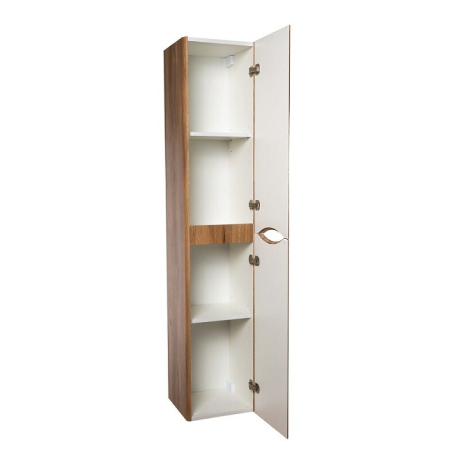 Шкаф-пенал BelBagno Acqua-1600, 32 см, Rovere Rustico, Acqua-1600-2A-SC-RR-P