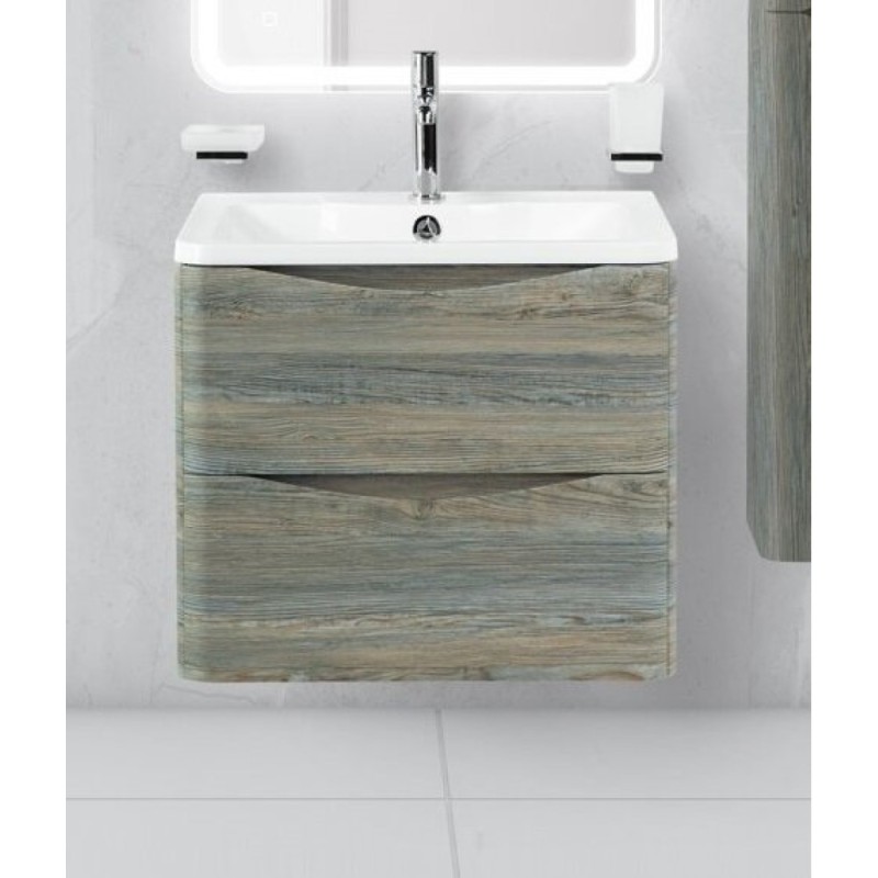 Тумба под раковину Belbagno Acqua 60 cм подвесная, Pino Scania, ACQUA-600-2C-SO-PS