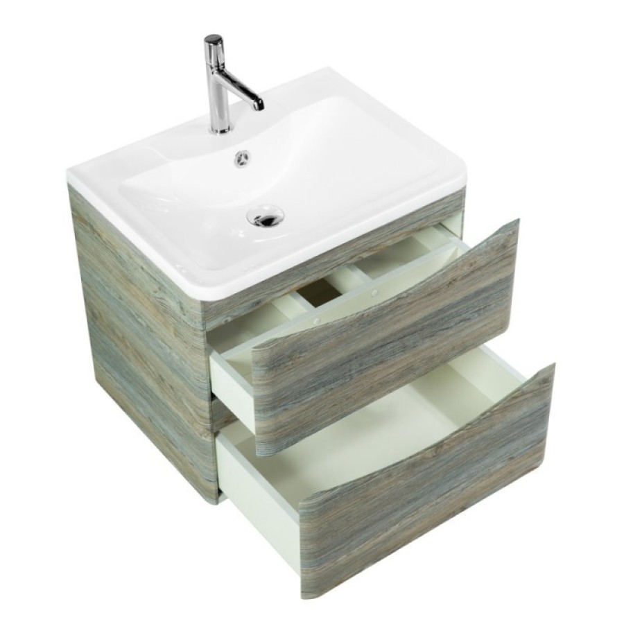 Тумба под раковину Belbagno Acqua 60 cм подвесная, Pino Scania, ACQUA-600-2C-SO-PS