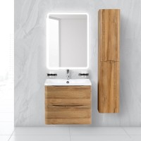 Тумба под раковину Belbagno Acqua 60 cм подвесная, Rovere Rustico, ACQUA-600-2C-SO-RR