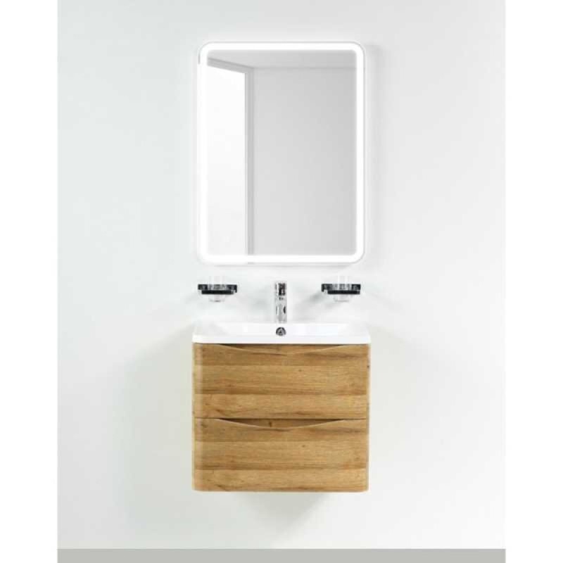 Тумба под раковину BelBagno Acqua ACQUA-700-2C-SO-RR 70 см, подвесная, цвет дуб рустик (rovere rustico)