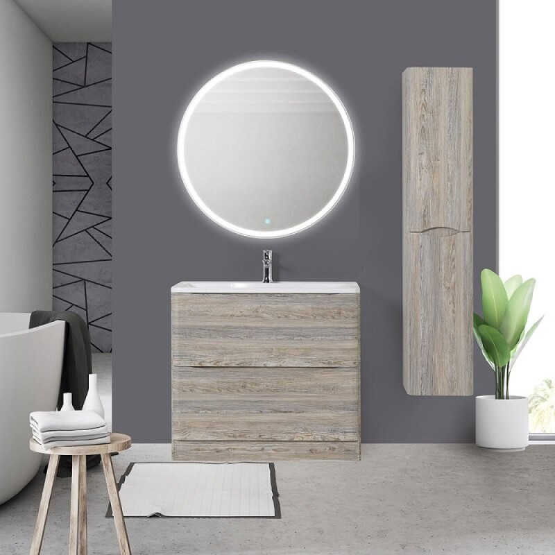 Тумба под раковину BelBagno Acqua-800 ACQUA-800-2C-PIA-PS, 80 см, цвет Pino Scania