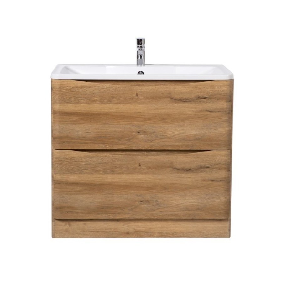 Тумба под раковину BelBagno Acqua-800 ACQUA-800-2C-PIA-RR, 80 см, цвет Rovere Rustico