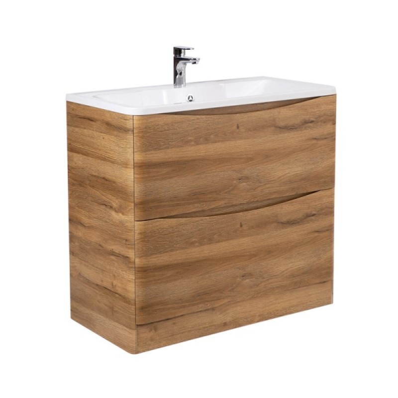 Тумба под раковину BelBagno Acqua-800 ACQUA-800-2C-PIA-RR, 80 см, цвет Rovere Rustico